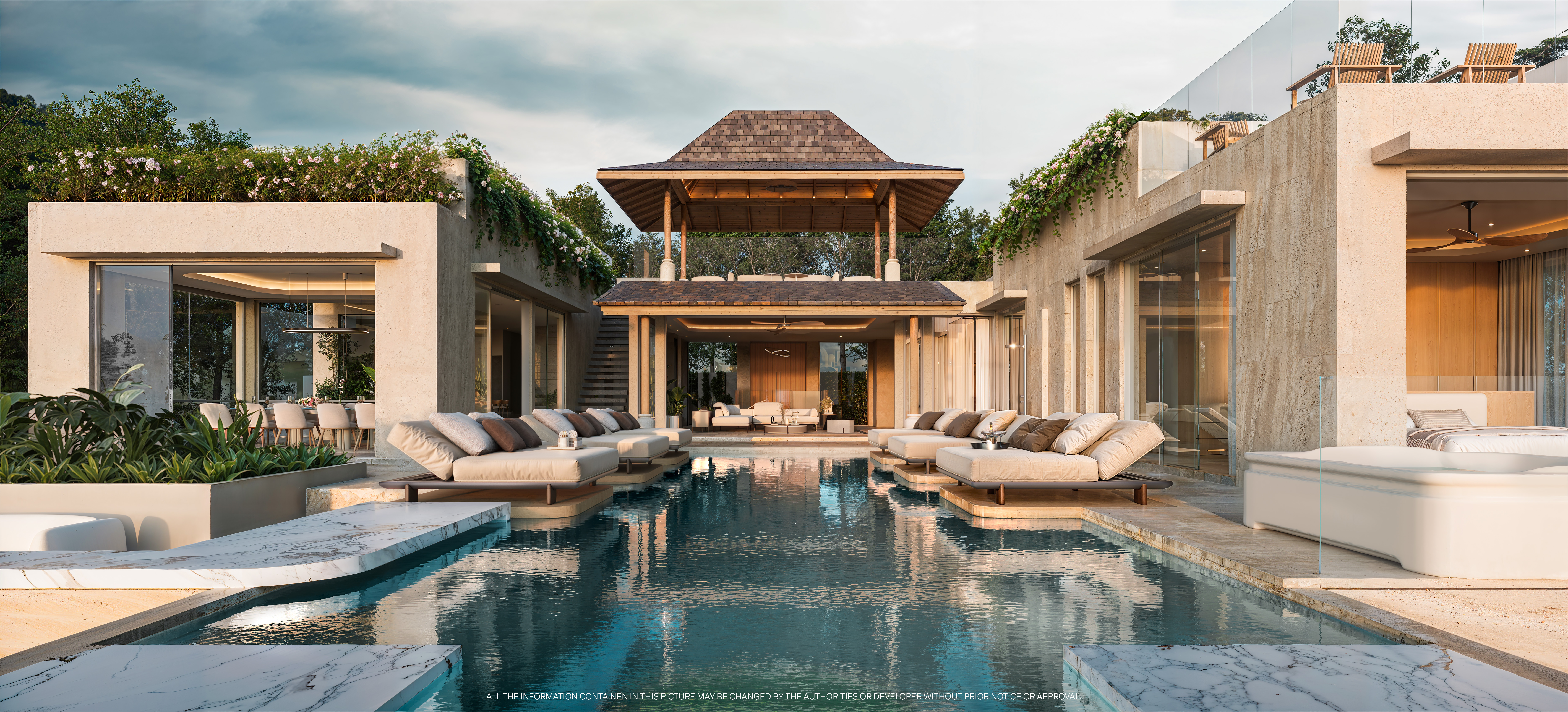 Garden Atlas Bayview pool floor